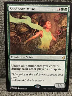 Seedborn Muse Commander 2019 Regular MTG LP - Image 1