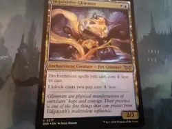 Magic The Gathering Duskmourn House Of Horrors Inquisitive Glimmer Foil - Image 1