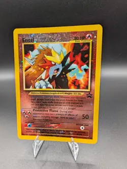 Pokemon TCG Entei Wizards Black Star Promos 34 Holo Promo Promo - Image 1