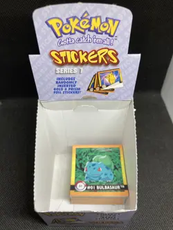 Pokemon Artbox Series 1 stickers complete set in booster box - x150 - Charizard - Image 2