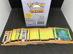 Pokemon Artbox Series 1 stickers complete set in booster box - x150 - Charizard - Image 4