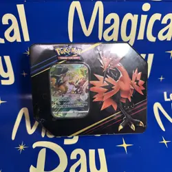 Pokemon TCG - Crown Zenith Tin - Galarian Zapdos - Factory Sealed! NIB - Image 1