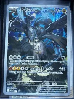 Pokemon TCG N’s Zekrom 031 Black Star Promo Holo Rare NM Ascended Heroes ETB - Image 1