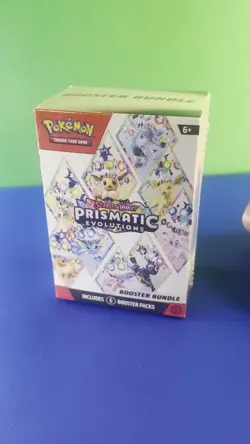 Pokemon TCG Prismatic Evolutions Booster Bundle - 6 Packs - SEALED - Image 2