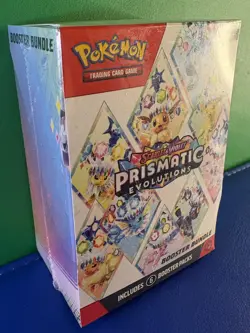 Pokemon TCG Prismatic Evolutions Booster Bundle - 6 Packs - SEALED - Image 3