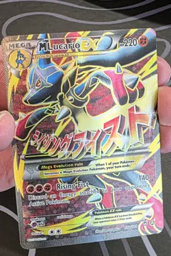 M Lucario EX Holo Full Art Ultra Rare Pokemon 55a/111 Furious Fists - Mint - Image 3