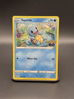 Squirtle 015/078 Pokemon GO Regular (LP/NM) - Image 1