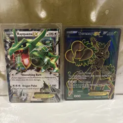 Rayquaza EX 75/108 & Trevenant EX 145/160 Full Art Lot – LP – Pokemon 💎 - Image 1