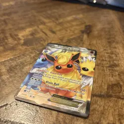 2016 POKEMON GENERATIONS #RC28/RC32 FLAREON EX ULTRA RARE - Image 4