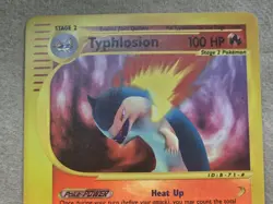 Pokemon Base Set Expedition #65/165 Reverse Holo TYPHLOSION ""Not Been... - Image 2