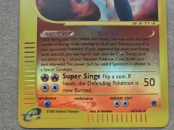 Pokemon Base Set Expedition #65/165 Reverse Holo TYPHLOSION ""Not Been... - Image 3