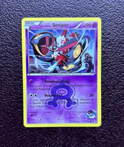 Pokemon TCG - Team Aqua’s Seviper 9/34 - Regular Rare! - XY Double Crisis *NM/M - Image 1