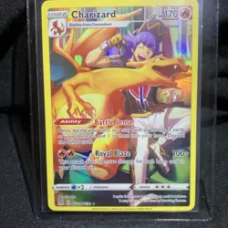 Pokemon TCG Charizard Sword & Shield Lost Origin Trainer Gallery TG03/TG30 Holo - Image 2
