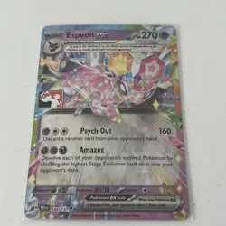 Espeon EX 034/131 Pokemon Play TCG Play Stamp Prize Pack Series 7 NM - Image 1