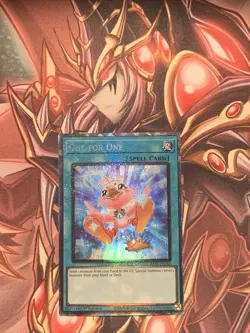 One For One Alt Art 1st Edition Prismatic Collector's Rare RA03-ENO56 Yu-Gi-Oh! - Image 1