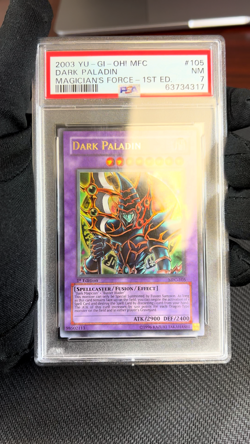 Dark Paladin MFC-105 1st Edition PSA 7 Yugioh Magician's Force (MFC) English - Image 2