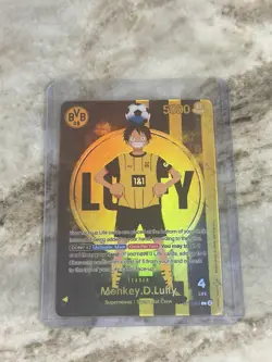 One Piece 2025 Promos BVB x One Piece Collaboration Monkey D. Luffy Near Mint - Image 1