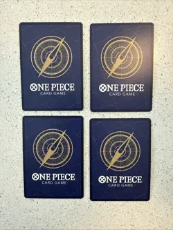 One Piece TCG OP13-007 Ace & Sabo & Luffy SR X4 Playset Card Game CCG English NM - Image 2