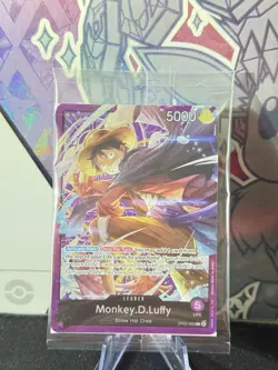 SEALED OP05-060 Monkey D Luffy One Piece Sound Loader Promo English Near Mint #2 - Image 1