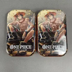 One Piece Vol 2 Mini Tin Pack Set Vol 2 OP-13 Factory Sealed Tins - Lot of 2 - Image 1