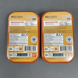 One Piece Vol 2 Mini Tin Pack Set Vol 2 OP-13 Factory Sealed Tins - Lot of 2 - Image 2