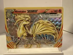 Pokemon TCG Evolutions Full Art Ultra Rare Holo Card Ninetales Break 16/108 - Image 2