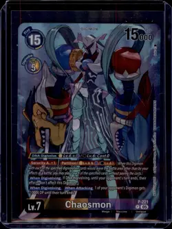 Digimon Card Game Chaosmon P-221 Promo NM - Image 1