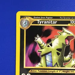 🔥 Tyranitar #31/75 Unlimited Non Holo LP | Neo Discovery - 2001 Pokemon Card - Image 5