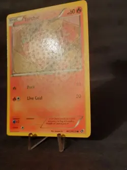 Pokemon Card Bleeder Torchic RC5/RC25 Legendary Treasures Radiant Collection - Image 2