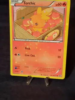 Pokemon Card Bleeder Torchic RC5/RC25 Legendary Treasures Radiant Collection - Image 3