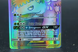 Celebi & Venusaur GX 182/181 Rainbow Secret Rare Team Up Pokemon Card NM/Mint - Image 3