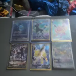 Pokemon TCG 6 Card Lot - Jolteon Holo English Cards - Image 1