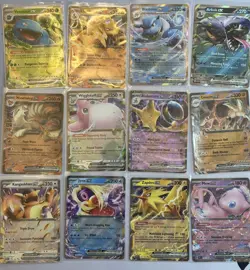 POKEMON 151 Base Including all 12 Ex cards English TCG Cards Charizard Mew etc - Image 2