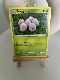 Pokemon Card 1/131 Exeggcute Forbidden Light - Image 1