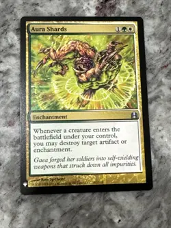 1x Unplayed / NM Aura Shards From Mystery Booster - Image 1