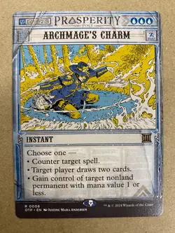 MTG 1x SHOWCASE Abrupt Decay 8 Outlaws of Thunder Breaking News Magic the x1 NM - Image 1