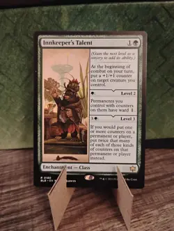 Inkeeper's Talent Bloomburrow Regular Rare NM Unplayed - Image 1