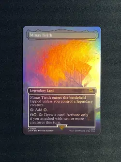 MTG Lord Of The Rings Witch-king Of Angmar 6 Card Borderless Scene Foil LTR NM - Image 3