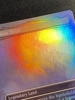 MTG Lord Of The Rings Witch-king Of Angmar 6 Card Borderless Scene Foil LTR NM - Image 4