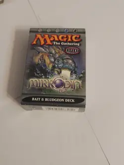 Bait & Bludgeon Deck Mirrodin Magic The Gathering CCG Rules With Insert and - Image 1