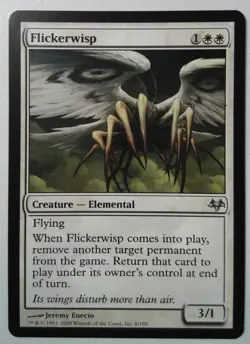 Flickerwisp *Uncommon* Magic MtG x1 Eventide SP - Image 1