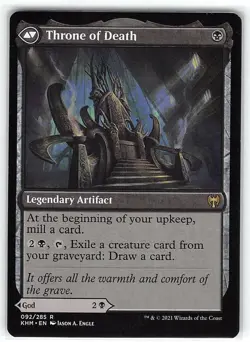 Egon, God of Death *Rare* Magic MtG x1 Kaldheim - Image 2