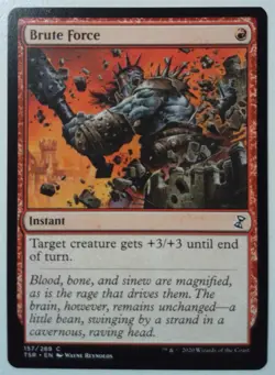 Brute Force *PLAYSET* Magic MtG x4 Time Spiral Remastered - Image 1