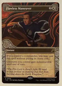 Flawless Maneuver Showcase - Avatar: The Last Airbender: Eternal-Legal MTG - Image 1