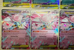 8 x Pokemon Mega Evolution Phantasmal Flames Mega Sharpedo Ex , Mega Diancie Ex - Image 5