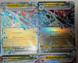 Lot Of 9: Pokemon Prismatic Evolutions - Dragapult ex 073/131 - Image 3