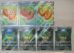 Lot Of 7: Pokemon Mega Evolution - Buddy Buddy Poffin 167/132, Exeggutor 135/132 - Image 1