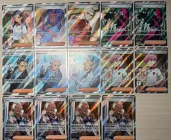 Lot Of 14: Pokemon Prismatic Evolutions Holo - Supporter Trainer - Image 1