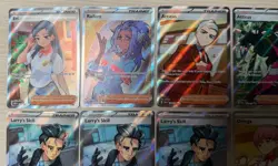 Lot Of 14: Pokemon Prismatic Evolutions Holo - Supporter Trainer - Image 2