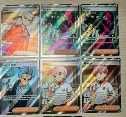 Lot Of 14: Pokemon Prismatic Evolutions Holo - Supporter Trainer - Image 3